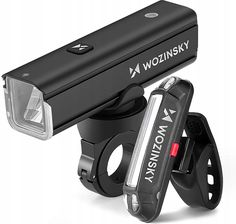 Zdjęcie Wozinsky Mocna Lampka Rowerowa Led Przednia 1000 Lm Usb-C Tylna Oświetlenie Zestaw - Dynów