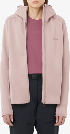 Bluza polarowa damska Salomon Outline Warm Fleece HD - etherea