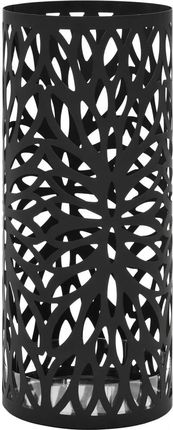 Gravora Elegancki Stojak na Parasole z Tacką Ociekową, Czarny, 20x48,5 cm (G07161253)