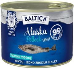 Zdjęcie Baltica Excellent Kot Dorosły Alaska Pollock Light Mintaj 185G - Sucha Beskidzka