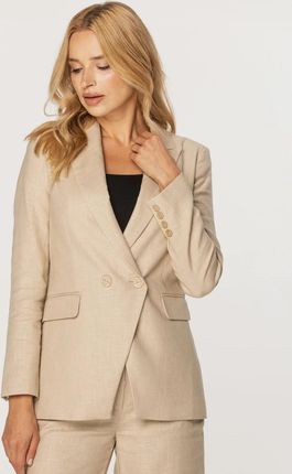 Beżowa marynarka damska
