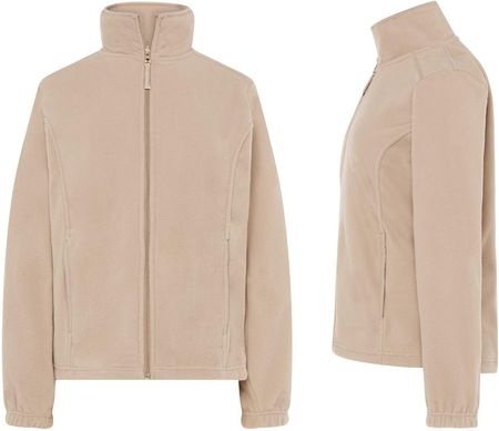 Ciepły Polar Flrl 300 Damska Bluza polarowa rozpinana Sa beżowa L