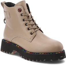 Zdjęcie Beżowe Trapery Artiker Modne Buty Damskie - Strumień