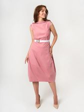 Zdjęcie Różowa sukienka ze sztruksu - Wolbrom