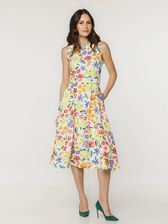 Zdjęcie Sukienka w kolorowe kwiaty - Łapy