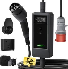Zdjęcie Przenośna ładowarka wallbox dé auta EV 11kW Typ 2 na siłę 16A 25m - Mosina