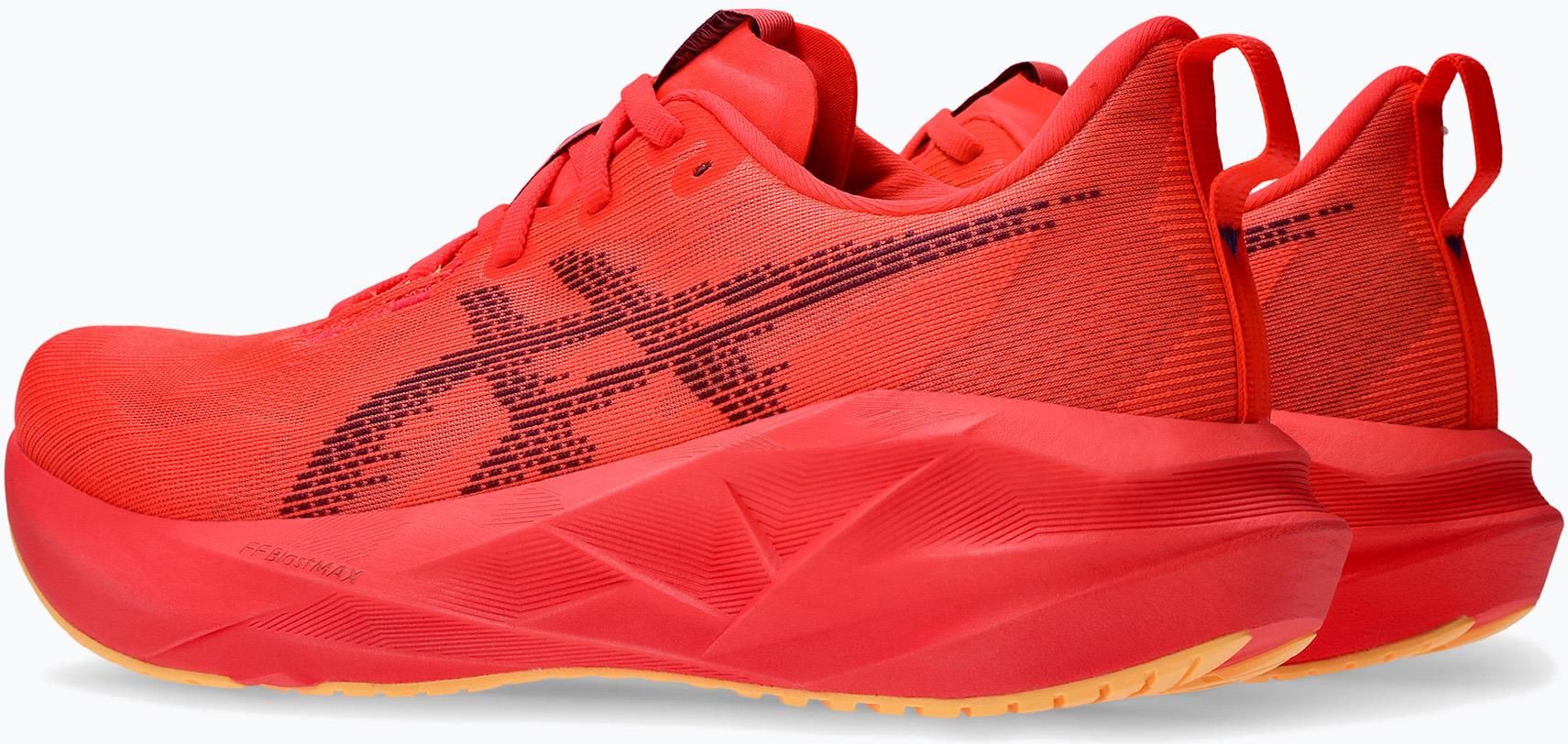 asics NOVABLAST 5 レッド　25.5 Buty do biegania męskie ASICS Novablast 5 flash red/edo purple