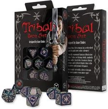 Zdjęcie Q-Workshop Zestaw Kości Tribal Niebiesko-Zielony I Beżowy - Brzesko