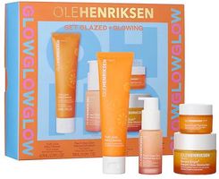 Zdjęcie Olehenriksen Holiday 2025 Get Glazed + Glowing Skincare Zestaw Do Pielęgnacji Twarzy - Zielona Góra