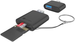 Zdjęcie Czytnik kart Flash Icy box 2w1 USB-A/C (IBCR204CU3) - Stary Sącz