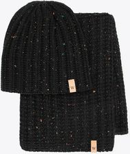 Zdjęcie Komplet zimowy z grubym splotem czarny - Sulejówek