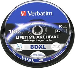 Zdjęcie BD-XL Verbatim 100GB 10 Szt. - Białystok