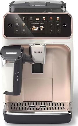 Ekspres PHILIPS 5500 LatteGo EP5543/80 różowo-biały