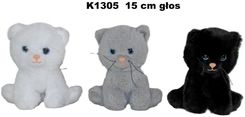 Zdjęcie Sun Day Maskotka Kot 3Kol 15Cm Z Głosem K 1305 - Nowe