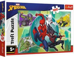Zdjęcie Trefl Puzzle 100el. Spiderman Pajęczna maska 16519 - Gostyń