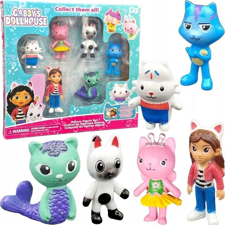 Koci Domek Gabi Figurka Kotki Z Bajki Zestaw Artystyczny 6Szt. - Ceny i ...
