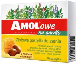 Zdjęcie Orifarm Healthcare A/S Dania [Dk] Amolowe Z Miodem I Witaminą C pastylki Do Ssania 16szt. - Torzym