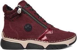 Zdjęcie Rieker 45960 35 Bordowy - Częstochowa