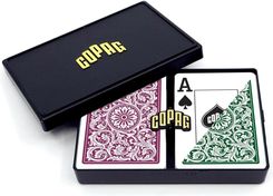 Zdjęcie Cartamundi Karty do pokera Copag Elite Jumbo Face set 2x55 - Pyrzyce