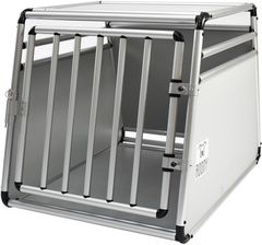 Zdjęcie Roony Klatka Do Transportu Psa W Samochodzie Okrągła Rura Aluminiowa 68X54X50 - Świdnik