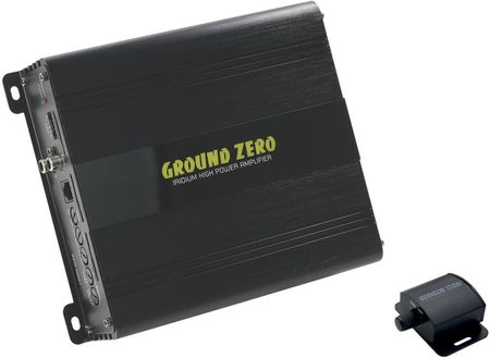 Ground Zero GZIA 1000.1 - 1-kanałowy wzmacniacz klasy D 1x 1250W RMS