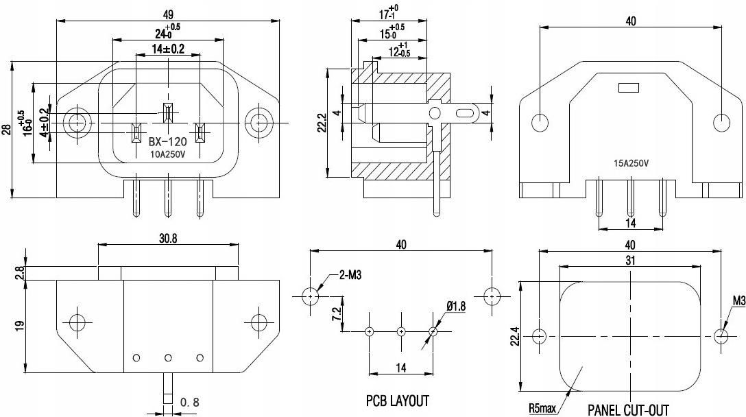 Veoz Gniazdo Zasilania Iec 320 C14 M skie Do Pcb Opinie I Ceny Na veoz-gniazdo-zasilania-iec-320-c14-m-skie-do-pcb-opinie-i-ceny-na