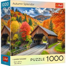 Zdjęcie Trefl Puzzle 1000el. USA Collection: Autumn Splendor 99290 - Chęciny