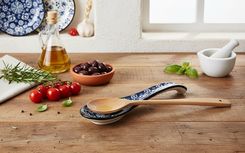 Zdjęcie Ceramiczna Łyżka/Podstawka Pod Łyżkę Oriental Blue - Maków Podhalański