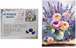 Zdjęcie Swede Mozaika Diamentowa Kwiaty W Wazonie - Torzym