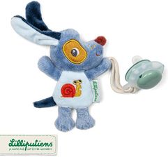 Zdjęcie Lilliputiens Zawieszka Do Smoczka Świecąca W Ciemności Nocny Mini Przyjaciel Piesek Jules 0 M+ - Knurów