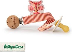 Zdjęcie Lilliputiens Zawieszka Do Smoczka Eco Z Drewnianym Klipsem Sarenka Stella 0 M+ - Knurów