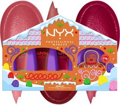 Zdjęcie Nyx Professional Makeup Gingerbaddie Land Smushy zestaw upominkowy do ust - Głogów
