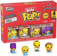 Funko The Simpsons Bitty POP! figurka 4-Pack Series 3 2 cm