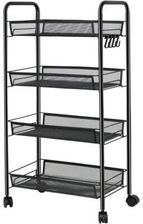 Zdjęcie Gockowiak Regał Na Kółkach Olden Czarny (327135MG) - Różan