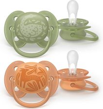 Zdjęcie PHILIPS AVENT Ultra Soft 18+M 2 szt. SCF093/06 sarenka/kaczka - Świdnica