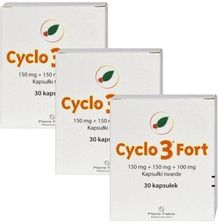 Zdjęcie Cyclo 3 Fort 150mg 3x30kaps. - Brzozów