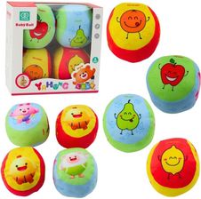 Zdjęcie Leantoys Zestaw Miękkich Piłeczek Owoce Kolorowe 4Szt. - Śrem