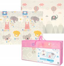 Zdjęcie Bocioland Mata Piankowa Dwustronna Edukacyjna Dla Niemowląt Dzieci Xpe 180X150Cm - Baborów