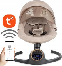 Zdjęcie Kidwell Bujaczek Leżaczek Elektryczny 2W1 Reve Pilot Aplikacja Beige - Sochaczew