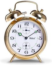 Mebus Mechaniczny Budzik Windy Z�oty (26361)