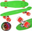 Jokomisiada Fiszka Led Deskorolka Ze Świecącymi Kółkami Do Jazdy W Skateparku Sp0825