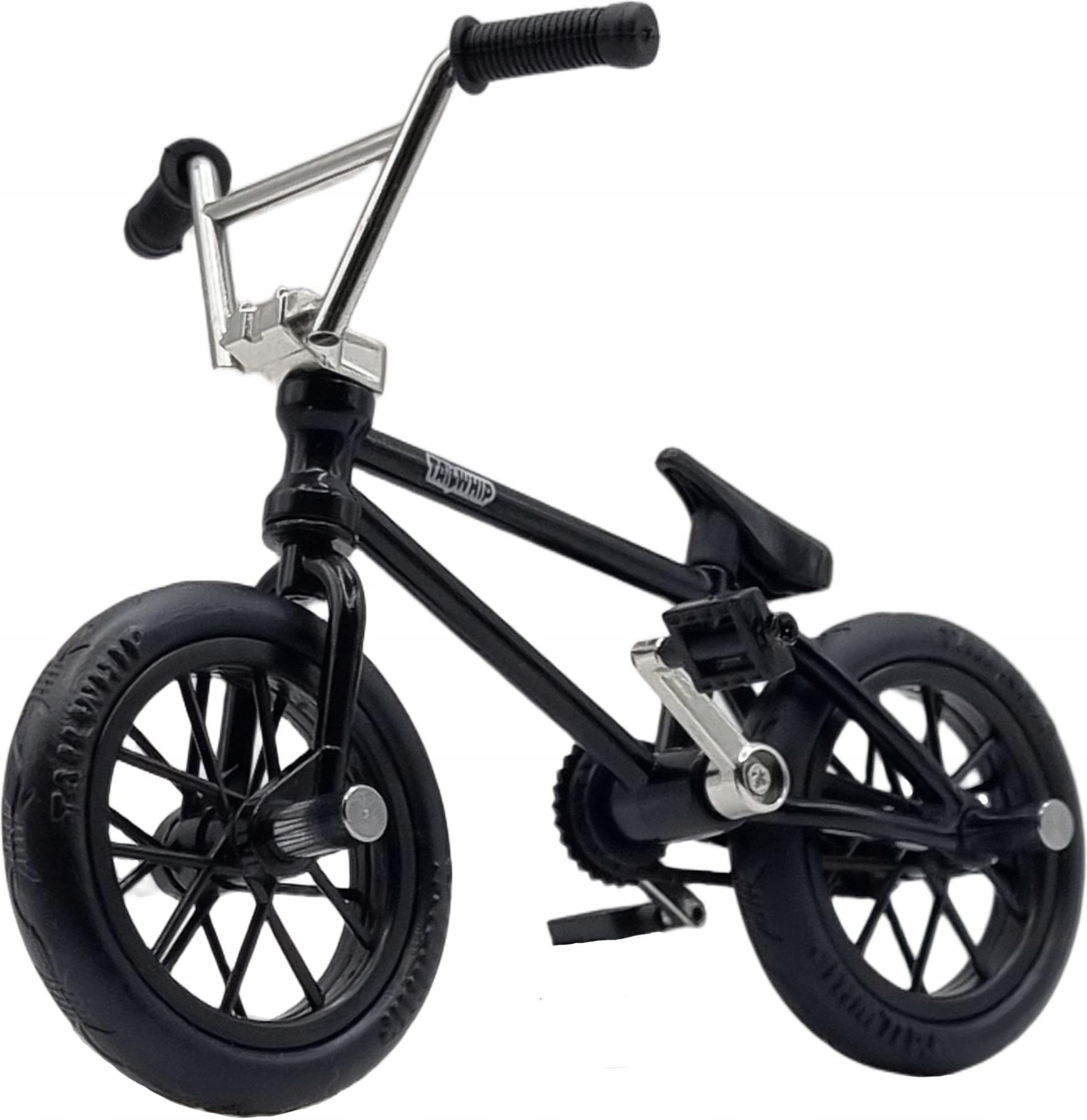 Finger BMX TAILWHIP Avec Roulements à Billes Métal – 6 Roulements Réels, Pneus épais, Cadre Métal – Compatible Tech Deck, Pour Figures, Skatepark, Collection