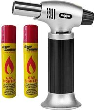 Zdjęcie Rexxer Palnik Gazowy Kuchenny Do Creme Brulee 200 W + 2 Naboje Z Gazem Butan Do Zapalniczek 200ml - Bisztynek