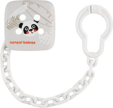 Zdjęcie Canpol Babies Babiesboo Soothers Holder Łańcuszek Do Smoczka Panda 1Szt. - Libiąż