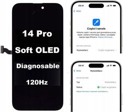 Zdjęcie Dfx Wyświetlacz Lcd Soft Oled 120Hz Ekran Programowalny Do Apple Iphone 14 Pro - Nowogard