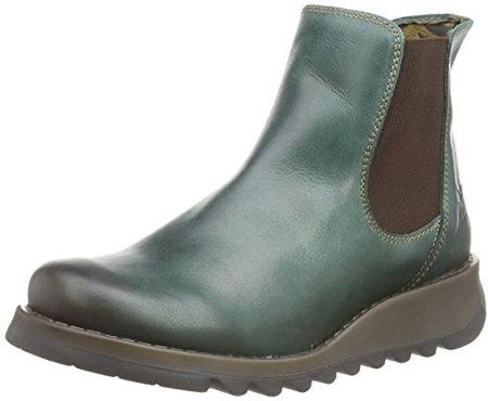 [AC] Fly London Salv Buty Chelsea Kobiety, niebieski benzyna 006, 37 EU