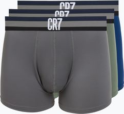 Zdjęcie Bokserki męskie CR7 Basic Trunk 3 pary multicolour - Kobyłka