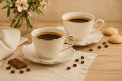 Zdjęcie Komplet 2 Filiżanek 250 Ml + Spodki Diva - Kowal