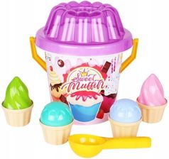 Zdjęcie Technok Toys Zestaw Do Piasku Lody Foremki Wiaderko I Akcesoria 1+ - Płock