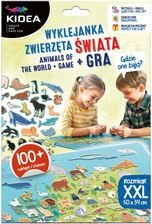 Zdjęcie Derform Gdzie one żyją? Zwierzęta świata wyklejanka + gra Kidea - Krosno